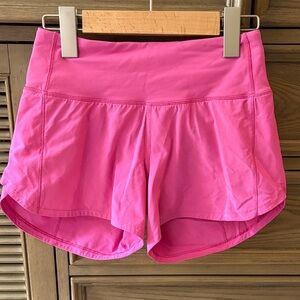 Pink Lululemon Women's Athletic Shorts
